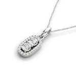 14K Multi-Color Diamond Fashion Pendant