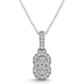 Diamond Multi-Stone Round Pendant