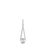 74 Diamond Round Halo Pendant