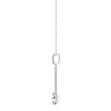 74 Diamond Round Halo Pendant