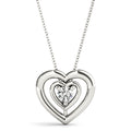 0.5 CT Round Diamond Solitaire Pendant