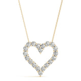 14K Yellow Gold Diamond Fashion Pendant