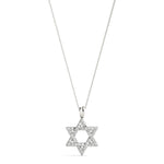 30-Diamond Round Pendant Necklace