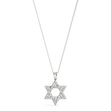 30-Diamond Round Pendant Necklace