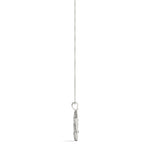 30-Diamond Round Pendant Necklace