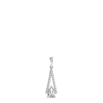 Round Diamond Halo Pendant