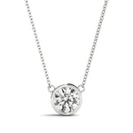 1.0 CT Round Diamond Solitaire Pendant