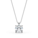 1.0 CT Round Diamond Engagement Ring