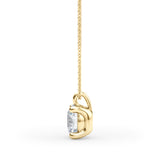 18K Yellow Gold 1ct Round Diamond Ring
