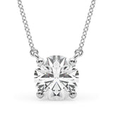 1.0 CT Round Diamond Solitaire Pendant