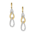 Multi-Diamond Round Stud Earrings