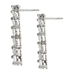 Diamond Journey Round Stud Earrings