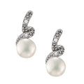 Diamond Round Stud Earrings