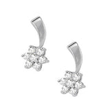Multi-Diamond Round Stud Earrings