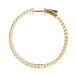 14K Yellow Gold Round Diamond Fashion Ring