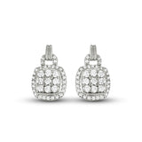 Round Diamond Multi-Stone Fashion Earrings