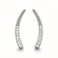 Diamond Round Stud Earrings