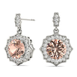 Multi-Diamond Round Fashion Earring Set