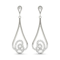 Multi-Diamond Round Stud Earrings