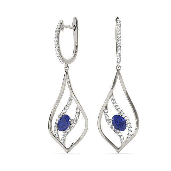 Multi-Diamond Round Stud Earrings