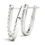 Diamond Round Multi-Stone Earrings