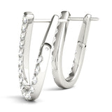 Diamond Round Multi-Stone Earrings