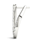 Diamond Round Multi-Stone Earrings