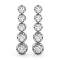 Round Diamond Stud Earrings