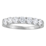 Multi-Diamond Wedding Band in Precious Metals