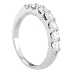 Multi-Diamond Wedding Band in Precious Metals