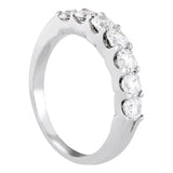 Multi-Diamond Wedding Band in Precious Metals