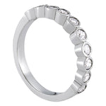 12-Diamond Round Wedding Ring