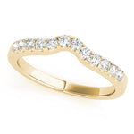 18K Yellow Gold Diamond Wedding Ring