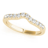 18K Yellow Gold Diamond Wedding Ring