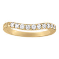 15-Stone Round Diamond Wedding Band