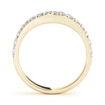 14K Yellow Gold 1/2 CT Diamond Wedding Band