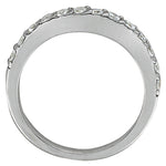 15-Stone Round Diamond Wedding Band