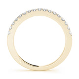14K Yellow Gold Multi-Diamond Wedding Band