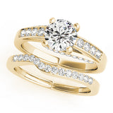 18K Yellow Gold 1.33ctw Round Diamond Ring