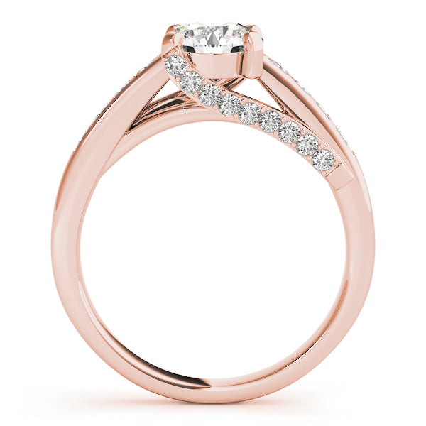 14K Rose Gold 1.33ctw Round Diamond Engagement Ring