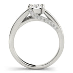 1 CT Round Diamond Engagement Ring
