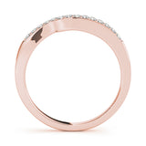 18K Rose Gold 14-Diamond Wedding Ring