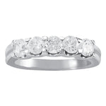 Multi-Diamond 14K Gold Wedding Ring