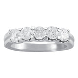 Multi-Diamond 14K Gold Wedding Ring