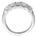 Multi-Diamond 14K Gold Wedding Ring