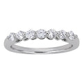 7-Stone Round Diamond Wedding Band
