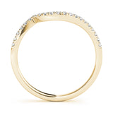 18K Yellow Gold Multi-Diamond Wedding Band