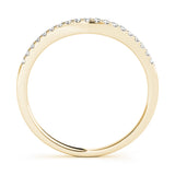 18K Yellow Gold Diamond Wedding Ring