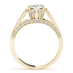 18K Yellow Gold 1 ct Diamond Engagement Ring