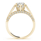 18K Yellow Gold 1 ct Diamond Engagement Ring